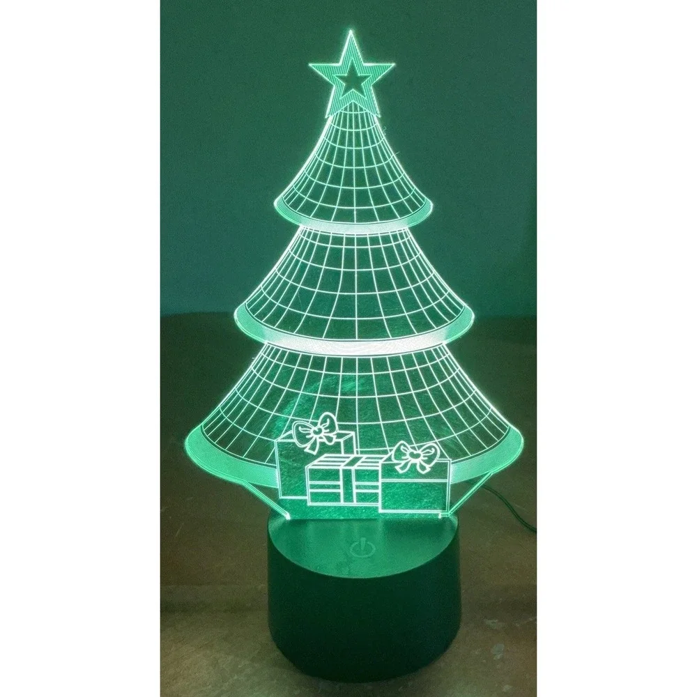 Decomantra USB Christmas Tree Light, 7 Color Mode, Use‎ Batteries Or USB- Tested